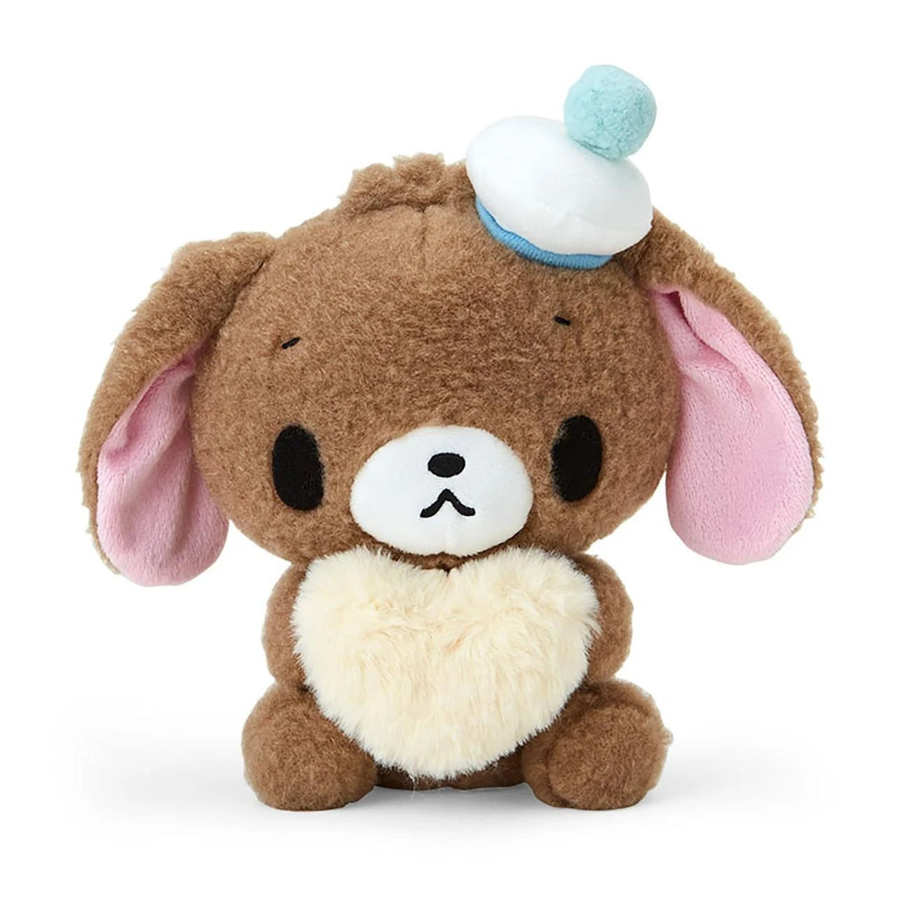 Kurousa Sugarbunnie con un peluche en forma de corazón